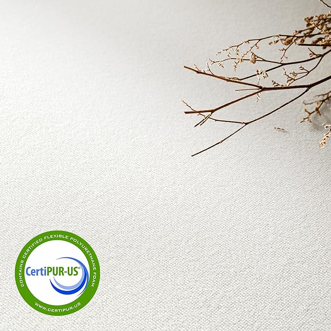 Best Price Mattress Full Mattress 6 inch Bed-In-A-Box, Green Tea Memory Foam White