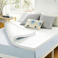 Best Price Mattress 3 Inch Gel Memory Foam Mattress Topper with Cover, CertiPUR-US Certified, Dorm Essentials, Cal King