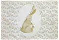 Rabbit Themed Nursery Rectangular Canvas Banner-Flag Wall Sign Decor for Boys Girls Toddler Kids,Baby Room Above Crib Playroom Reading Room Bedroom Decor-Easter Baby Shower Birthday Christmas Gift