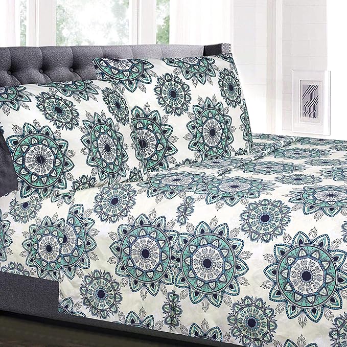 California King Sheet Sets - Breathable Luxury Sheets with Full Elastic & Secure Corner Straps Built In - 1800 Supreme Collection Cal King Deep Pocket Bedding Set, Sheet Set, California King, Ashley