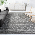 SAFAVIEH Arizona Shag Collection Area Rug - 5'1" x 7'6", Brown & Ivory, Moroccan Design, Non-Shedding & Easy Care, 1.6-inch Thick Ideal for High Traffic Areas in Living Room, Bedroom (ASG741B)