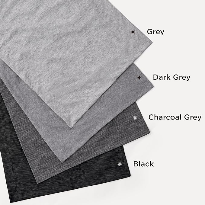 Bedsure Full Comforter Set - Charcoal Grey Soft Bedding for All Seasons, Cationic Dyed Bed Set, 3 Pieces, 1 Full Size Comforter (82"x86") and 2 Pillow Shams (20"x26"+2")