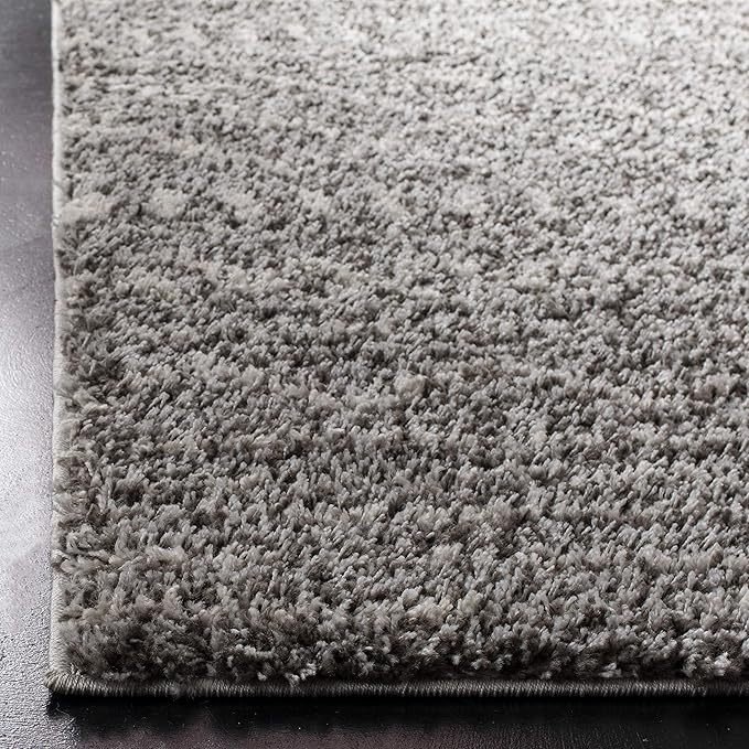 SAFAVIEH Arizona Shag Collection Area Rug - 5'1" x 7'6", Brown & Ivory, Moroccan Design, Non-Shedding & Easy Care, 1.6-inch Thick Ideal for High Traffic Areas in Living Room, Bedroom (ASG741B)
