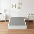 ZIYOO Twin Box Spring and Cover 9 Inch High Profile Metal Boxspring, Easy Assembly,Mattress Foundation/Heavy Duty Metal Steel Structure/Quiet Noise-Free