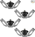 Ontel Beyond Bright LED Garage Light - Ultra-Bright, White Light that is Energy Efficient, Durable, Long-Lasting and Easy to Install (Pack of 4)