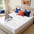 Subrtex Memory Foam Mattress Topper King, 4 Inch Bed Toppers for Pressure Relieving, Soft Mattress Pads with Removable Washable Cover