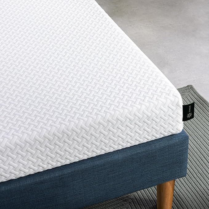 ZINUS 6 Inch Full Cooling Essential Memory Foam Mattress [NewVersion], Fiberglass Free, Medium Feel, Breathable Cooling Layers, Certified Safe Materials