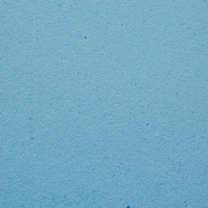 Amazon Basics Queen Mattress Topper, Cooling Gel-Infused, CertiPUR-US Certified, 2 Inches, Blue