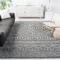 SAFAVIEH Arizona Shag Collection X-Large Area Rug - 11' x 15', Brown & Ivory, Moroccan Design, Non-Shedding & Easy Care, 1.6-inch Thick Ideal for High Traffic Areas in Living Room, Bedroom (ASG741B)